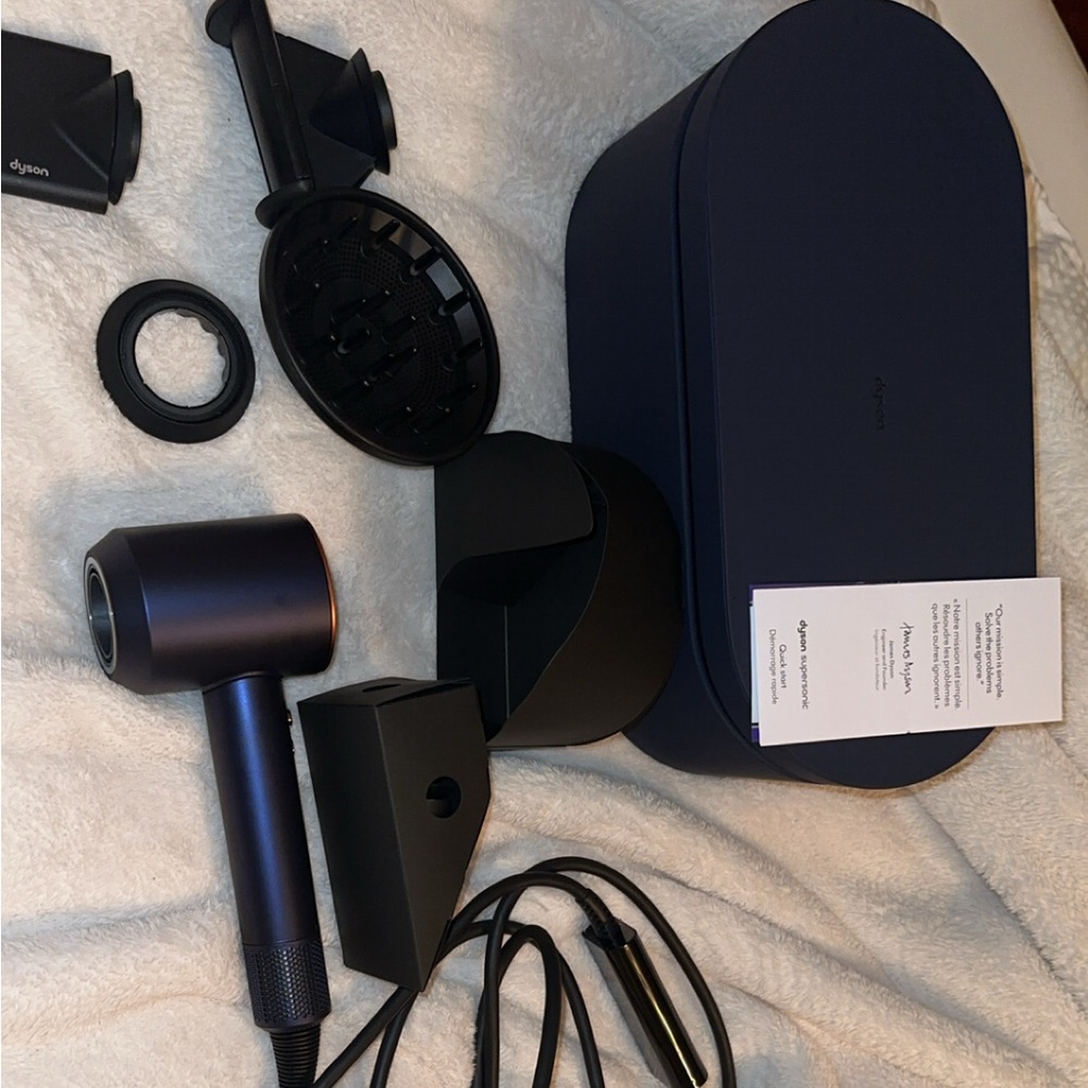 Dyson Hair Dryer - Blue and Black